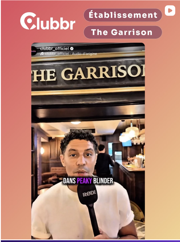 The Garrison à Aix-en-Provence: ambiance Peaky Blinder